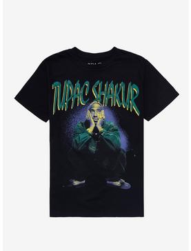 Tupac Shakur Portrait T-Shirt, , hi-res