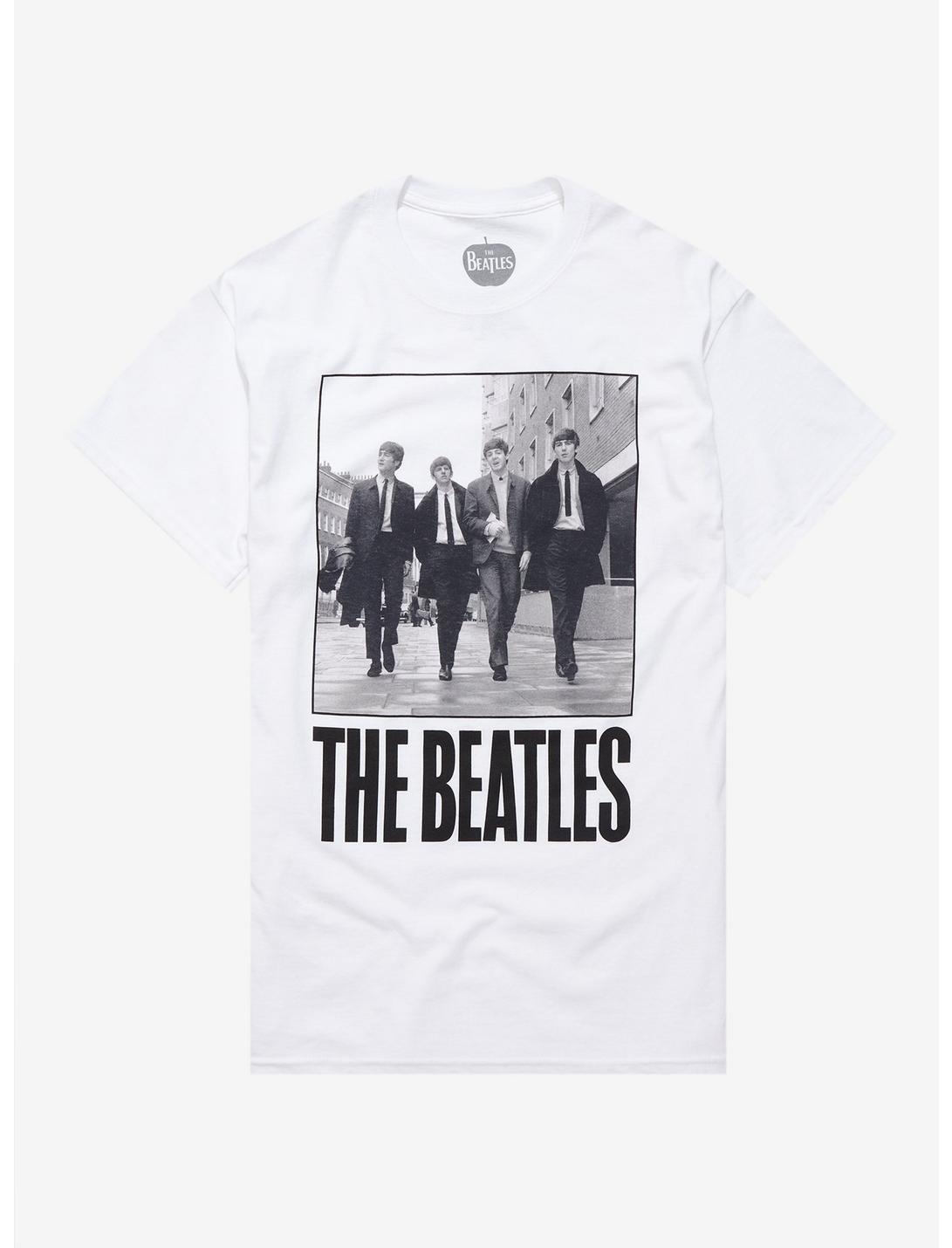 The Beatles Group Photo T-Shirt, OFF WHITE, hi-res