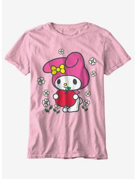 My Melody Jumbo Double-Sided Boyfriend Fit Girls T-Shirt, , hi-res