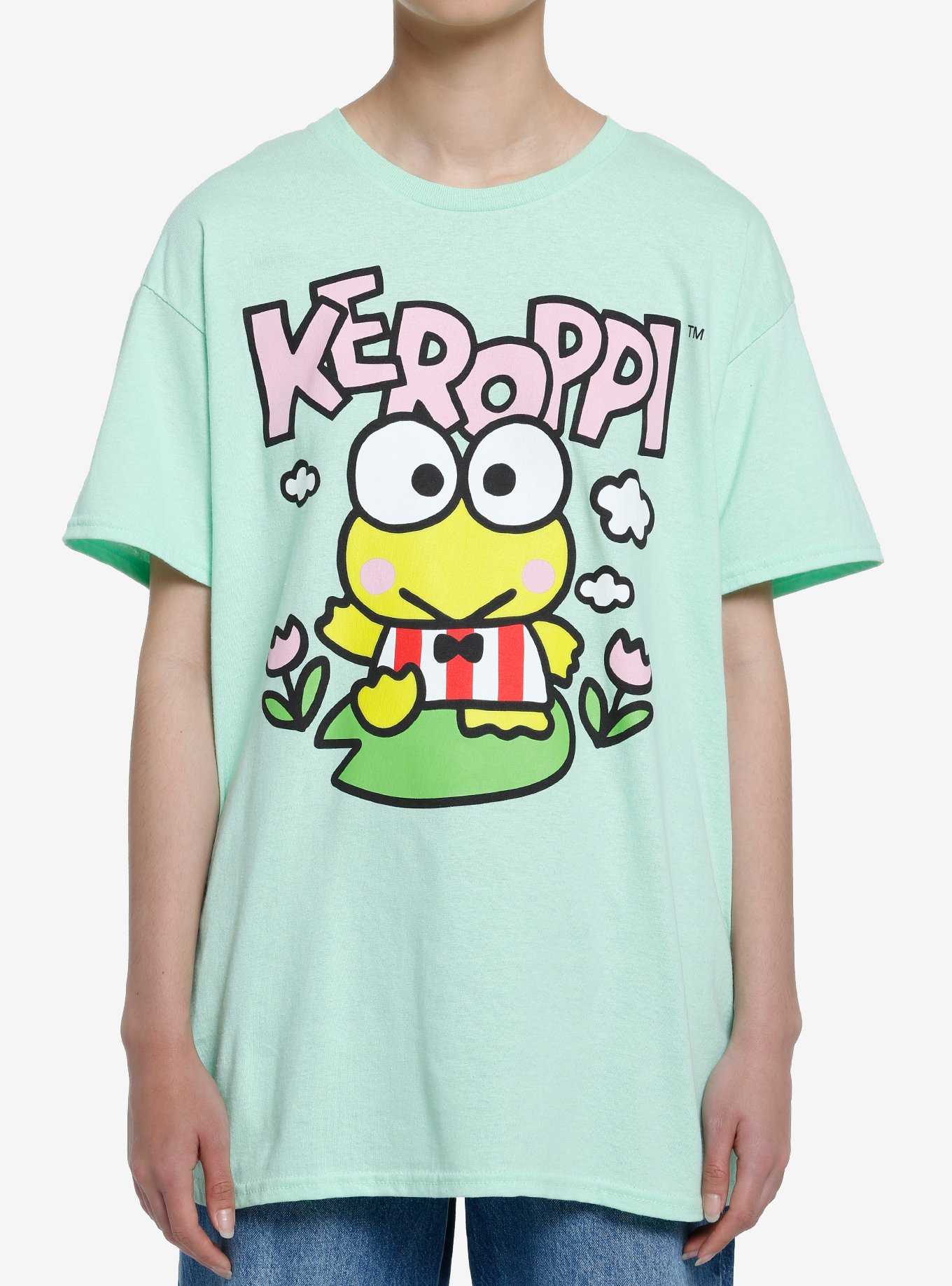 Keroppi Double-Sided Girls T-Shirt, , hi-res