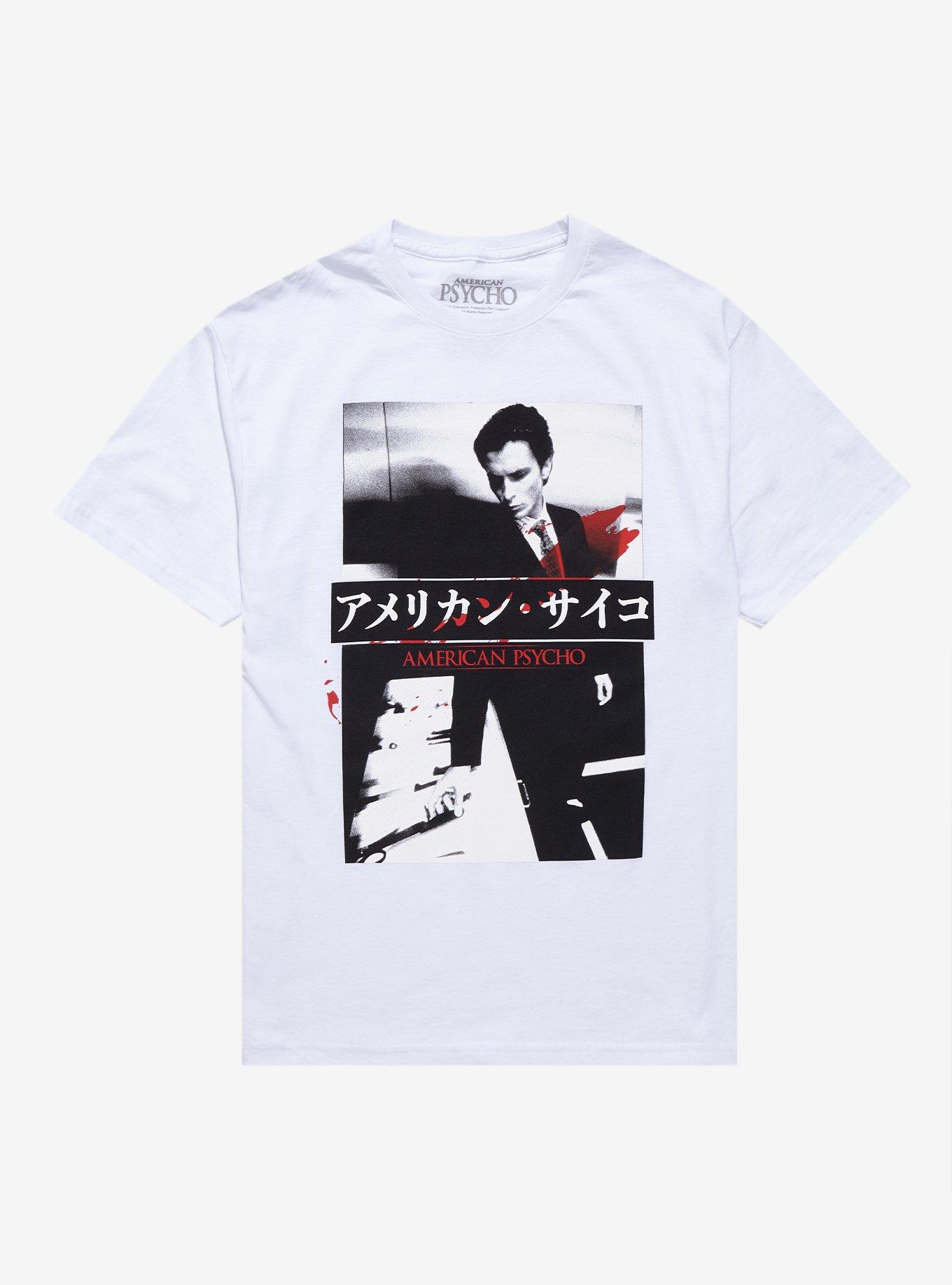 American Psycho Japanese Boyfriend Fit Girls T-Shirt