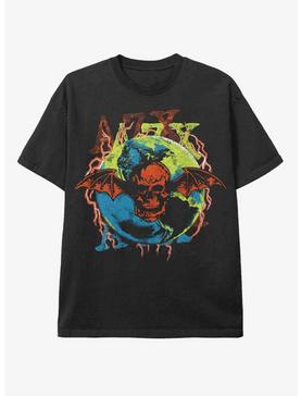 Avenged Sevenfold A7X Skull Bat T-Shirt, , hi-res