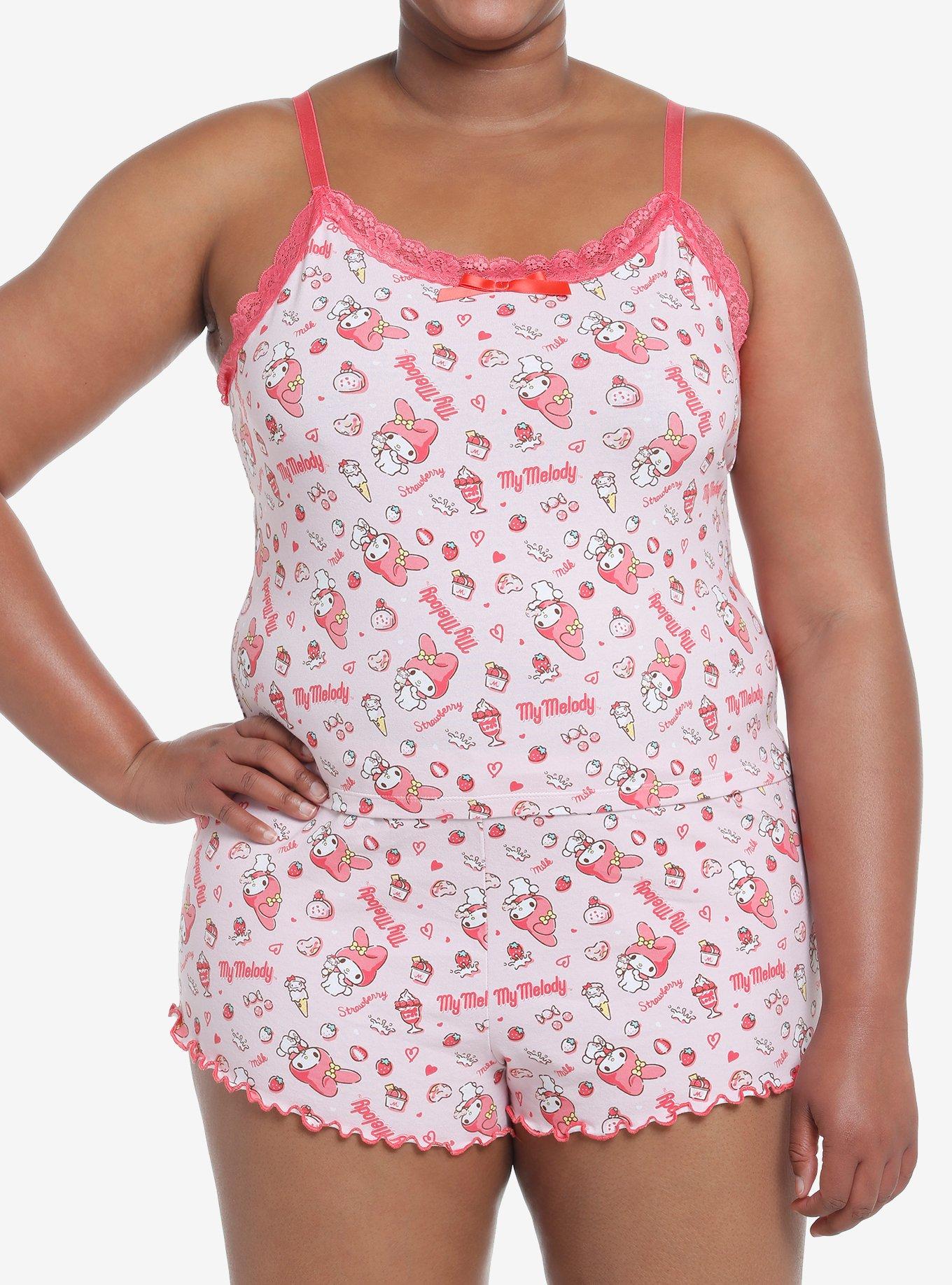 My Melody Sweets Girls Lounge Set Plus Size, , hi-res