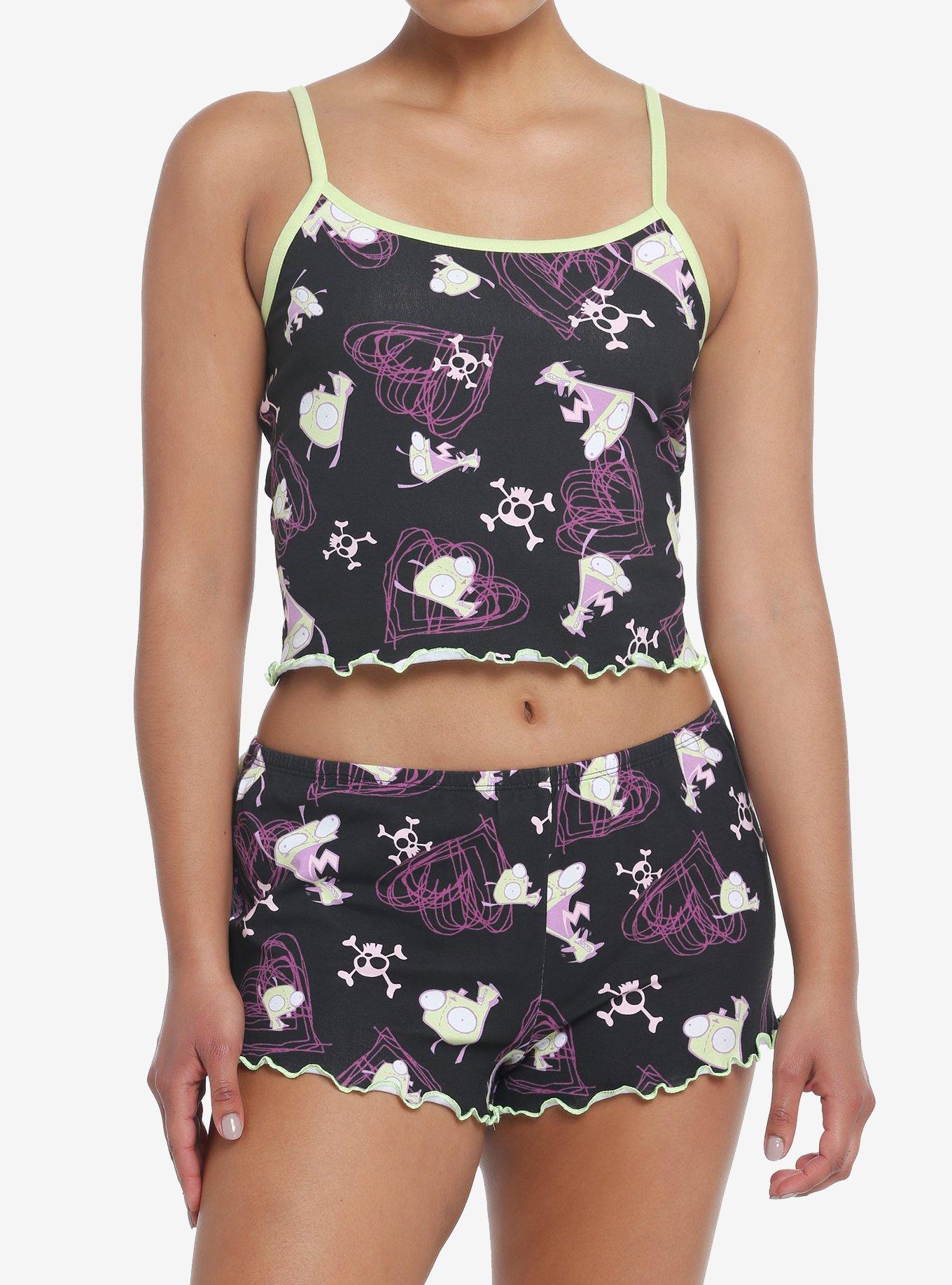 Invader Zim GIR Heart Girls Lounge Set, MULTI, hi-res