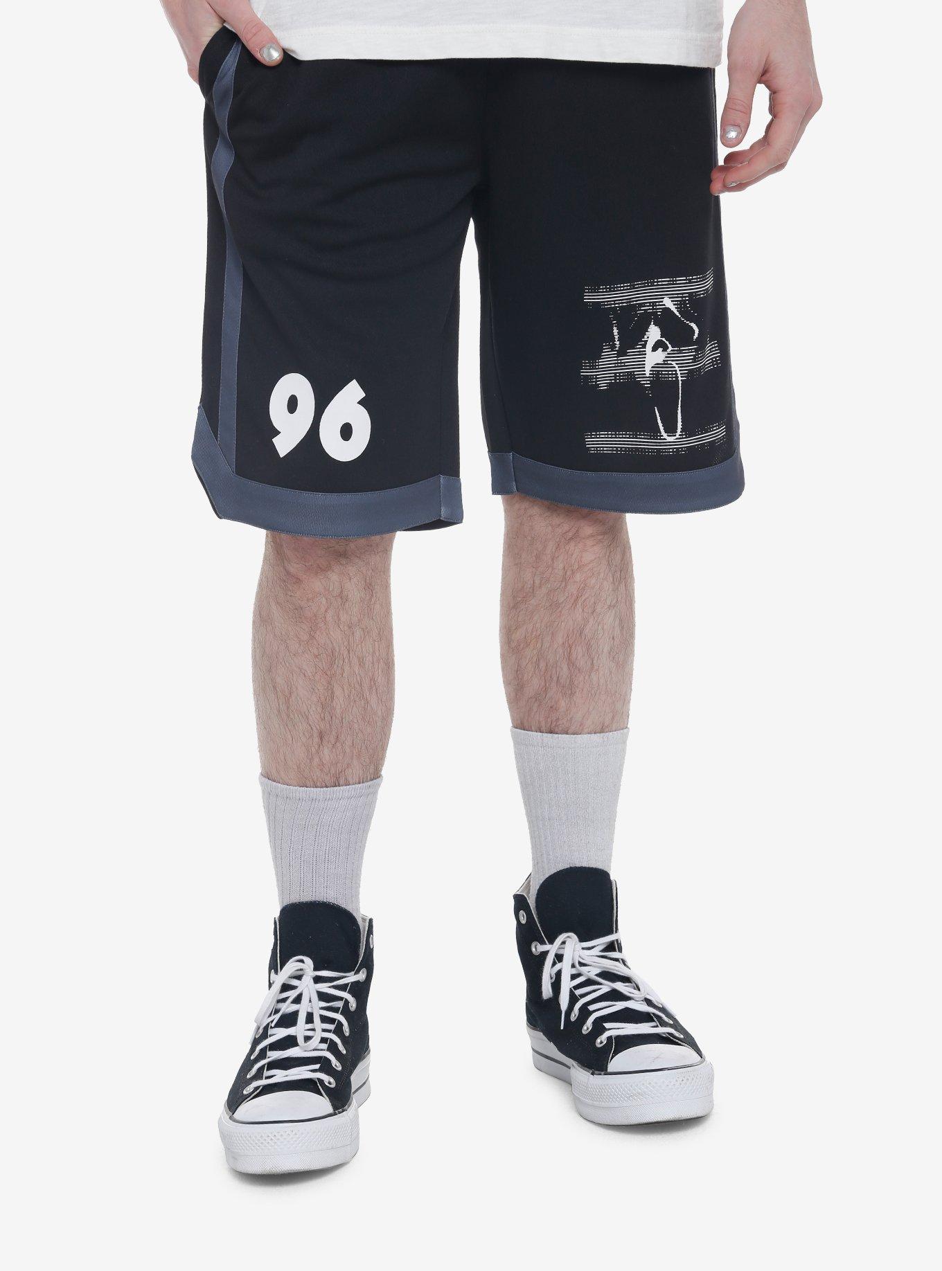 Scream Ghost Face Basketball Shorts, MULTI, hi-res