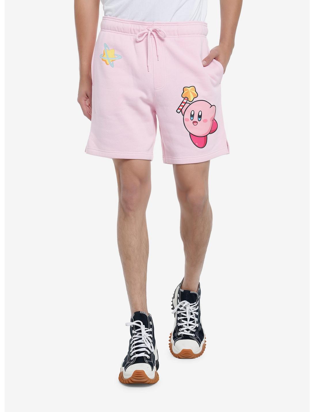 Kirby Star Pink Lounge Shorts, MULTI, hi-res