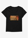 Puss In Boots Scrap Poster Womens T-Shirt Plus Size, , hi-res