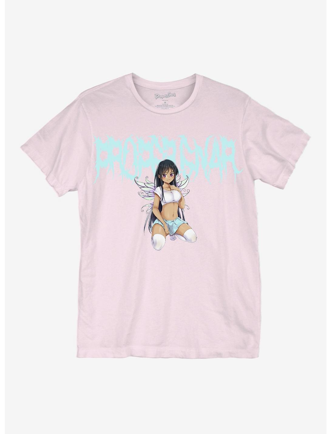 Kneeling Fairy Boyfriend Fit Girls T-Shirt By Proper Gnar, MULTI, hi-res