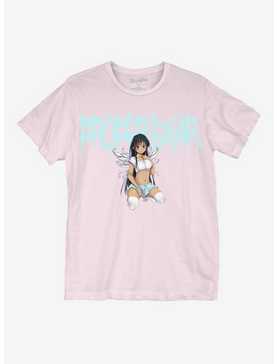 Kneeling Fairy Boyfriend Fit Girls T-Shirt By Proper Gnar, , hi-res