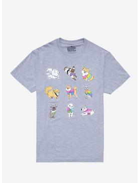 Pride Animals Boyfriend Fit Girls T-Shirt, , hi-res