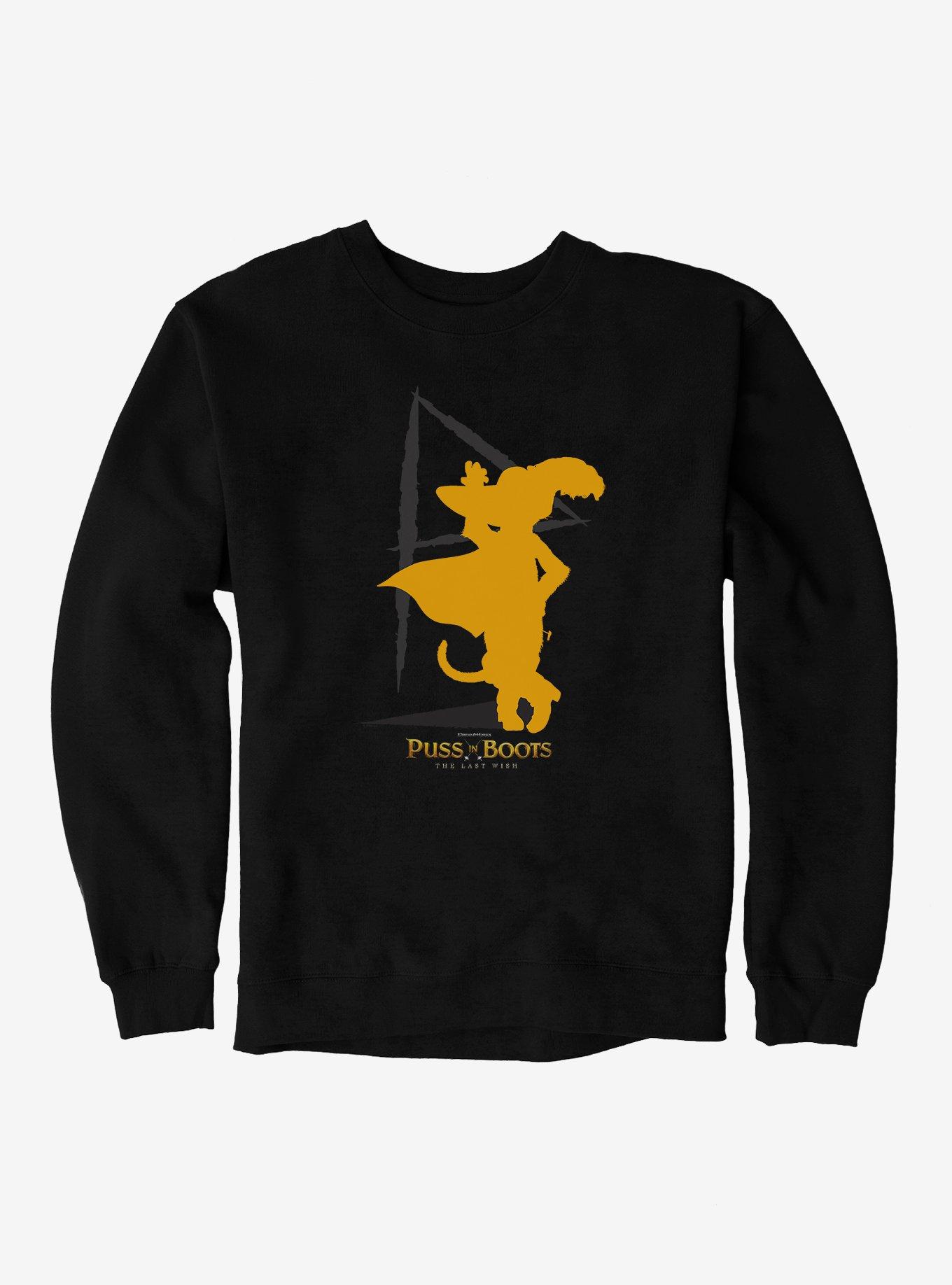 Puss In Boots Signature Silhouette Sweatshirt, , hi-res