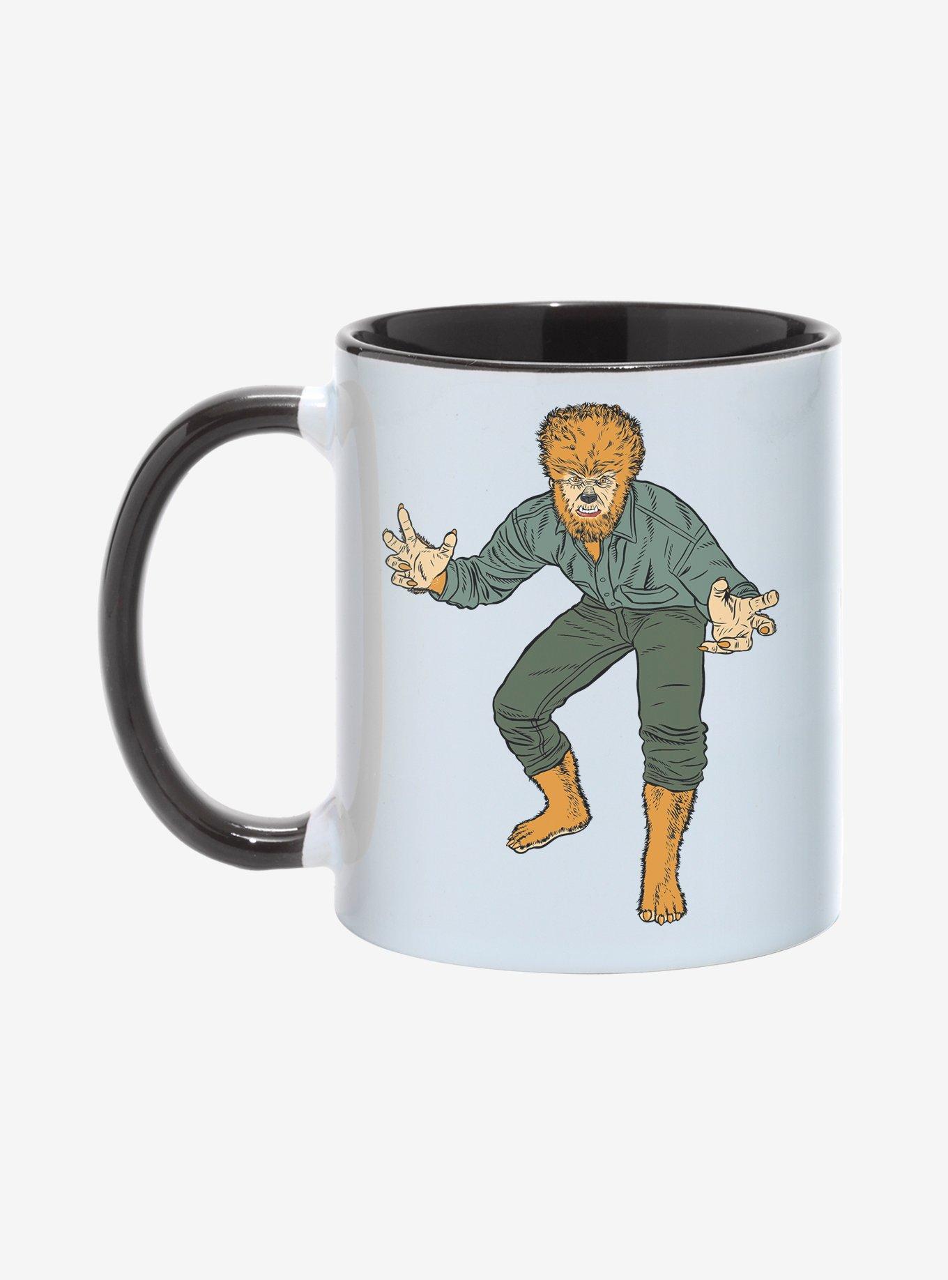 Universal Monsters The Wolfman Attack Mug 11oz, , hi-res