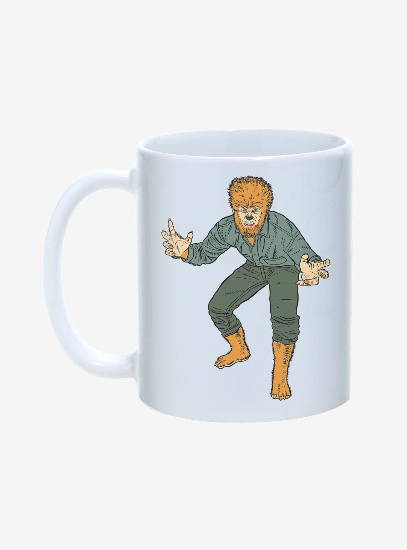 Universal Monsters The Wolfman Attack Mug 11oz, , hi-res