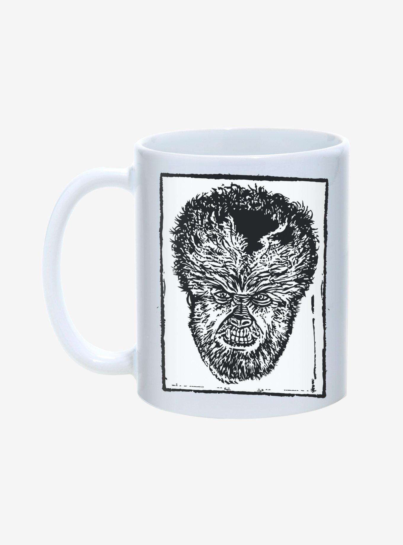 Universal Monsters The Wolfman Head Mug 11oz