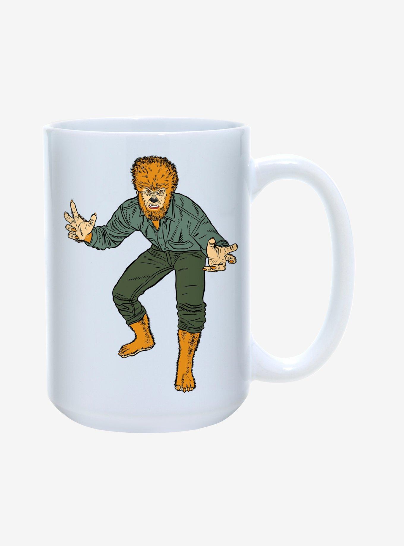 Universal Monsters The Wolfman Attack Mug 15oz, , hi-res