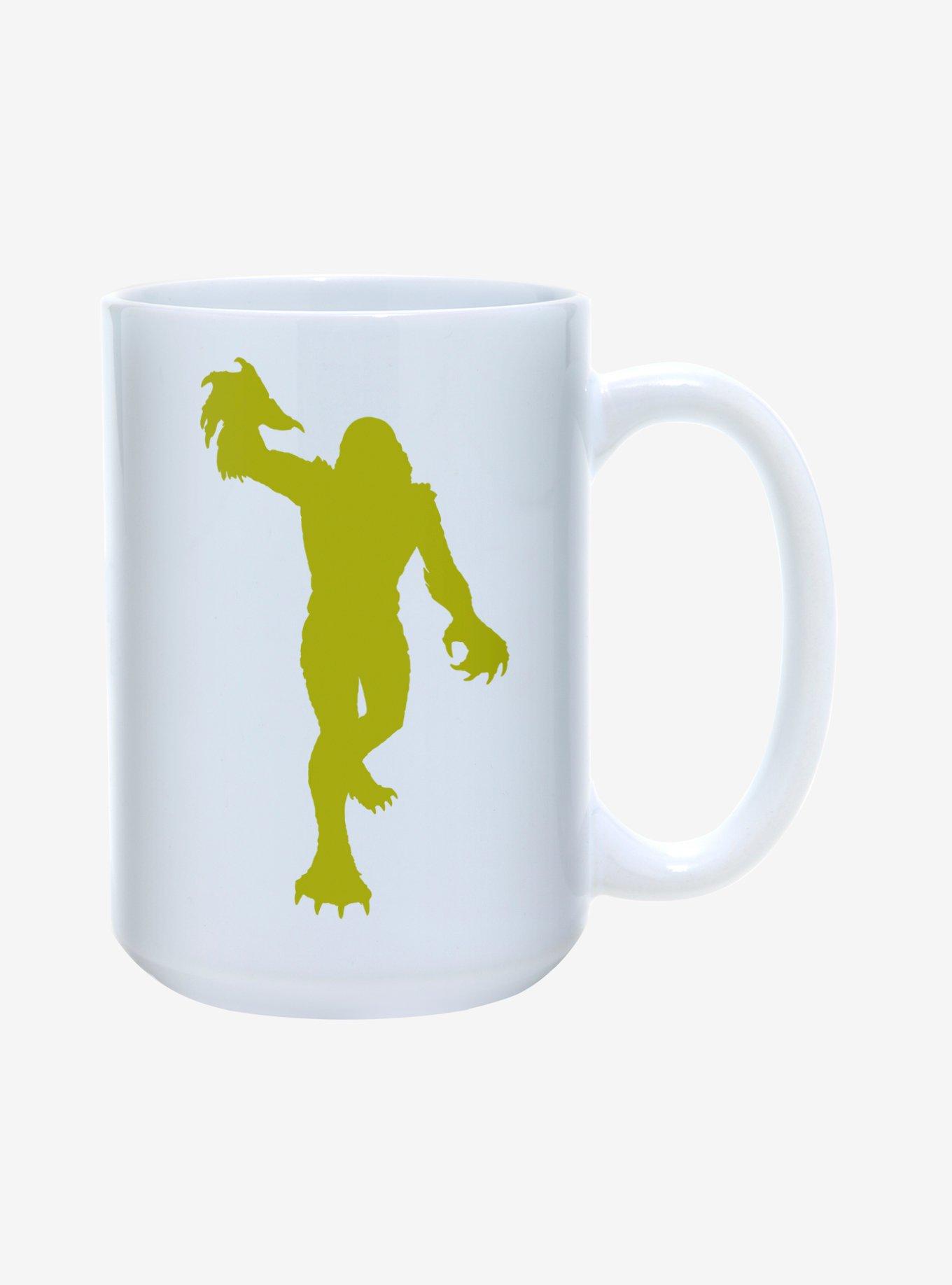 Universal Monsters Creature from the Black Lagoon Silhouette Mug 15oz