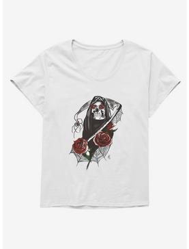 HT Creators: Casey Trevino Grim Reaper Roses Girls T-Shirt Plus Size, , hi-res