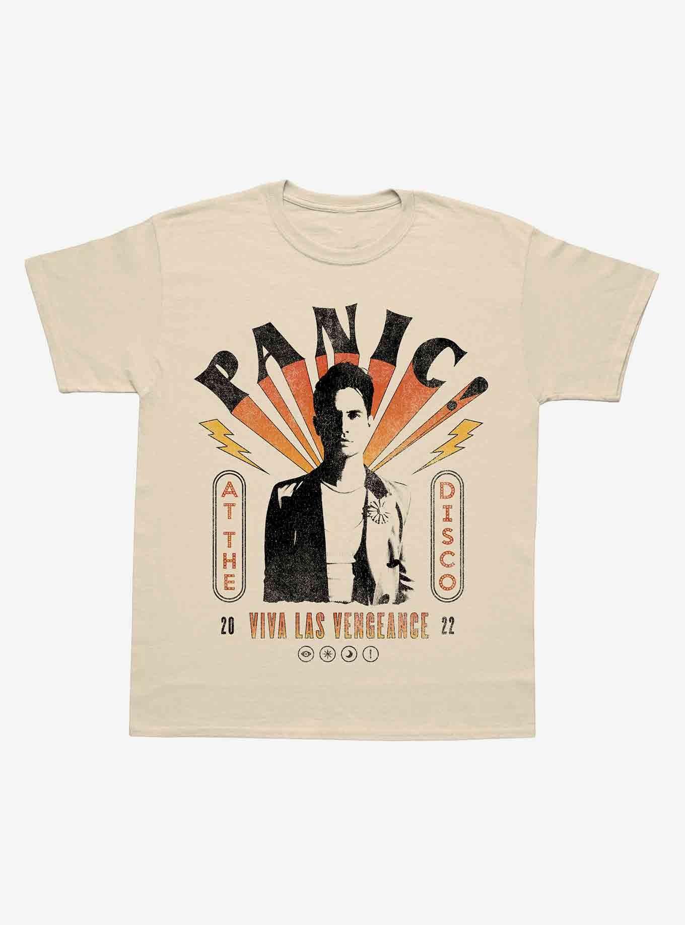 Panic! At The Disco Viva Las Vengeance Photo T-Shirt, SAND, hi-res