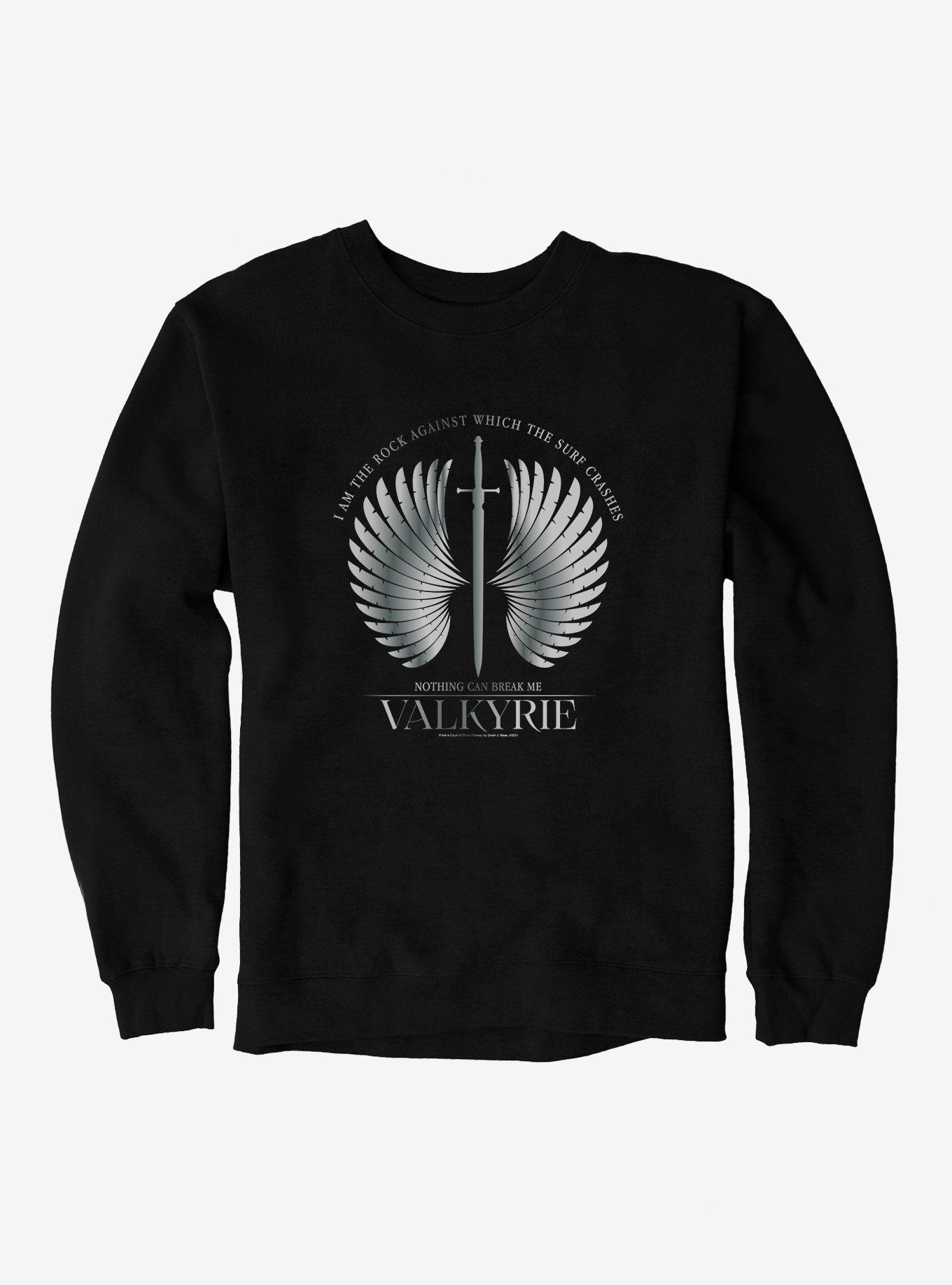 A Court Of Silver Flames Valkyrie Wings Sweatshirt, , hi-res