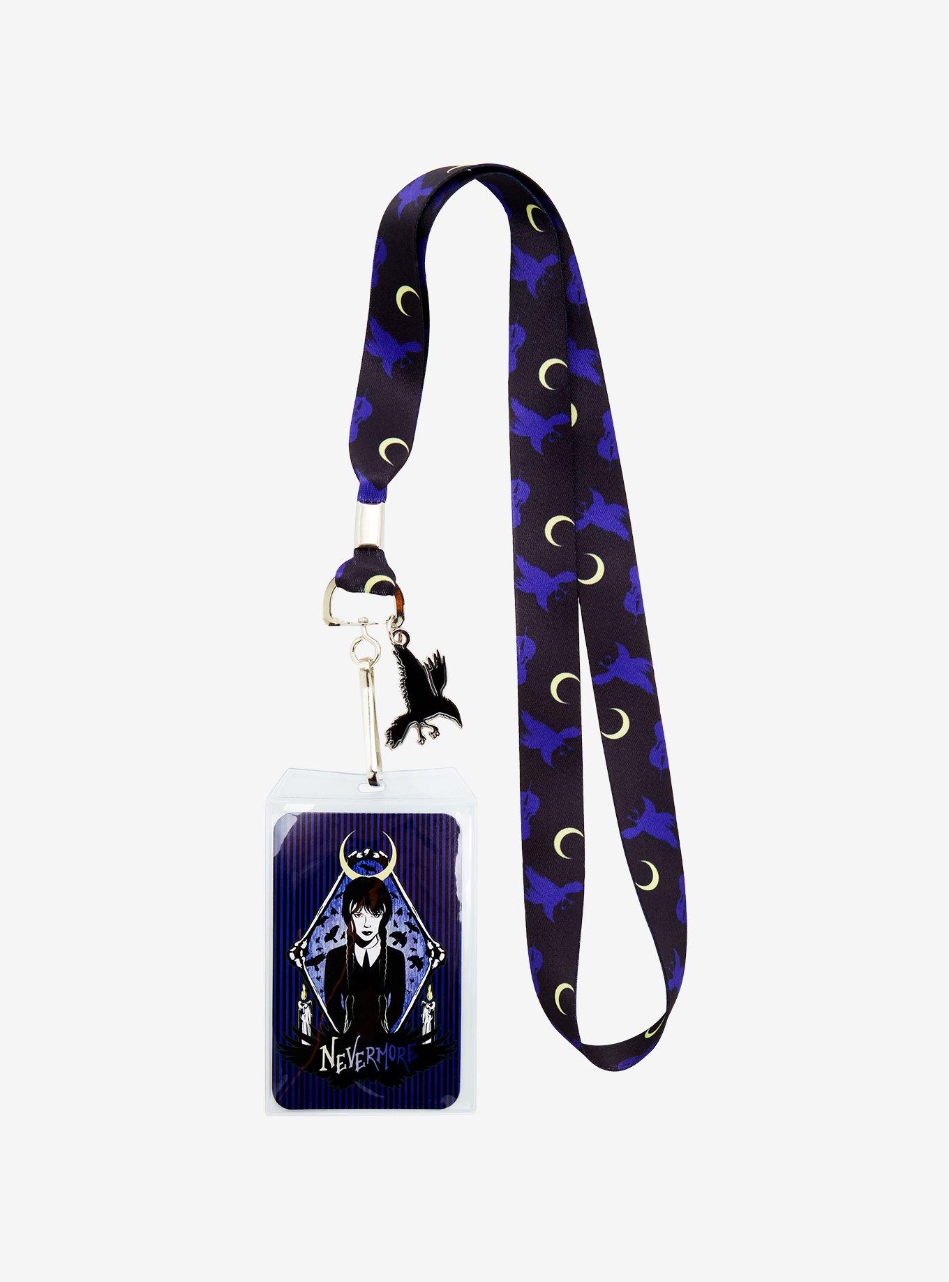 Wednesday Nevermore Academy Lanyard, , hi-res