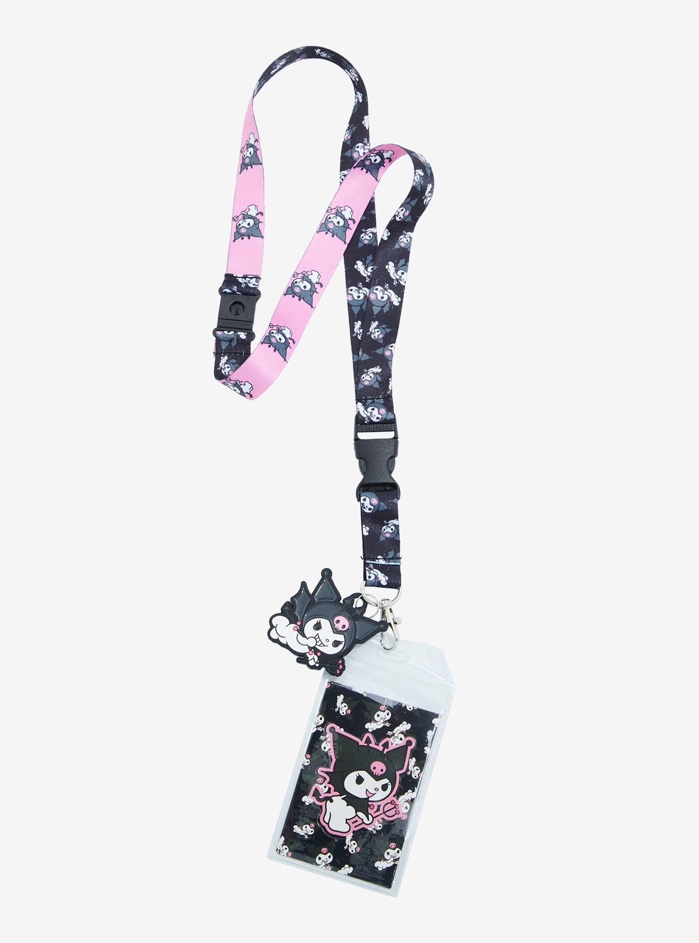 Kuromi Pink Devil Lanyard Hot Topic