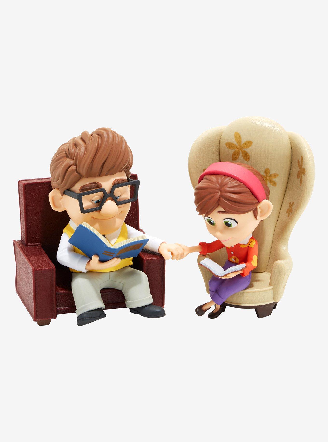 Beast Kingdom Disney Up Carl and Ellie Reading Chair Figure Set, , hi-res