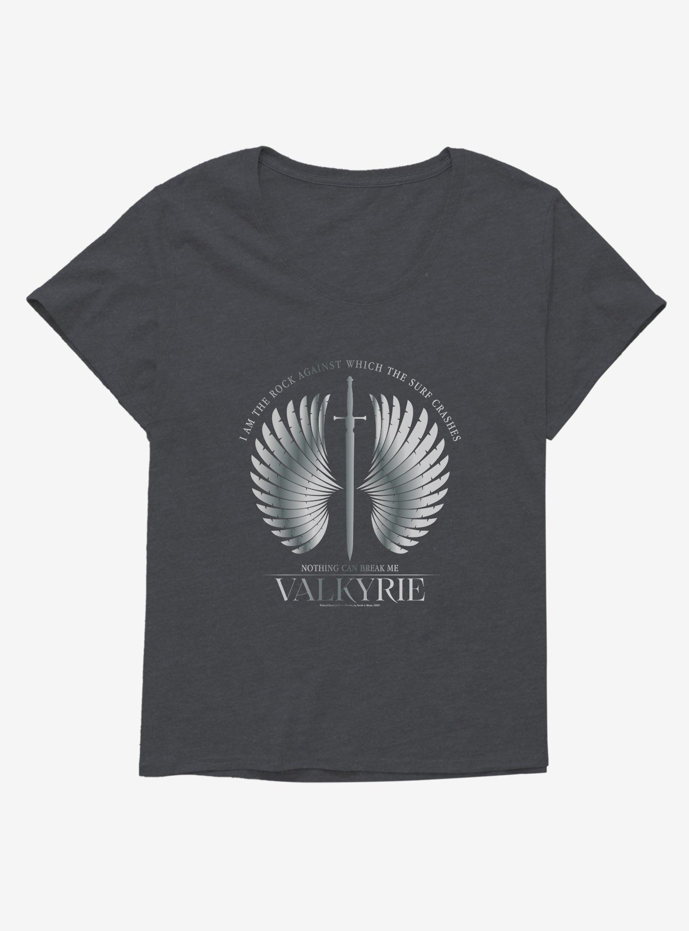 A Court Of Silver Flames Valkyrie Wings Girls T-Shirt Plus Size, , hi-res