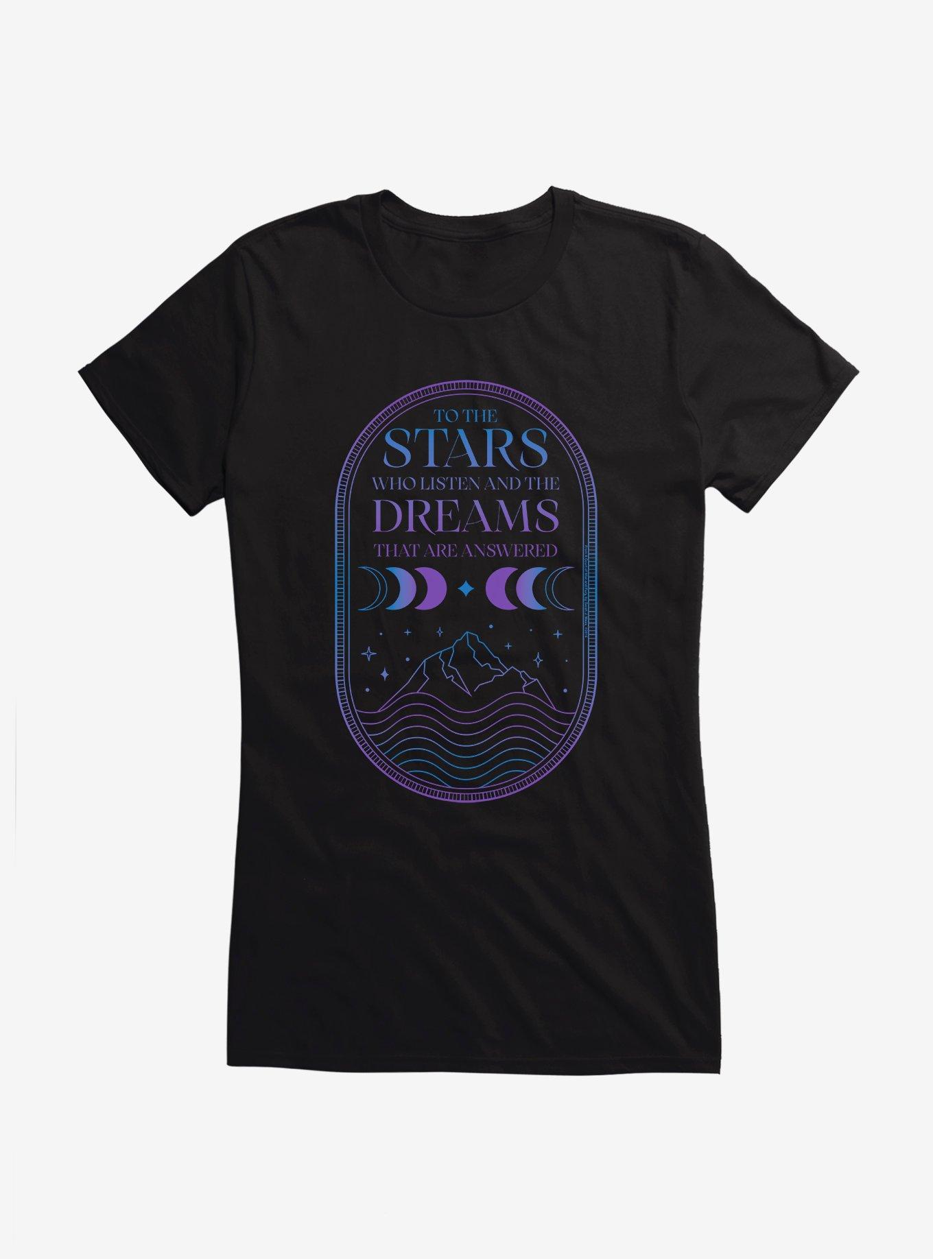 A Court Of Mist & Fury Stars And Dreams Girls T-Shirt