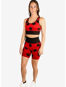 Miraculous: Tales of Ladybug and Cat Noir Athletic Shorts and Sports Bra Set, , hi-res
