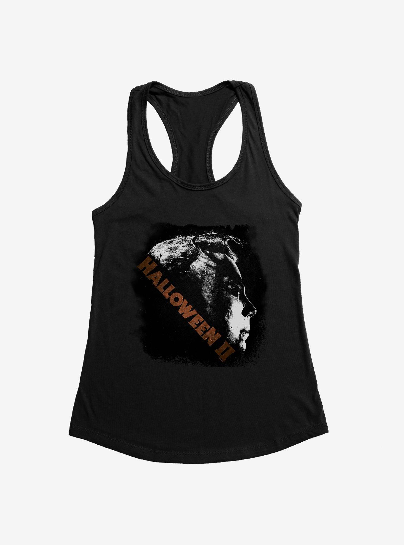 Halloween II Michael Myers Vignette Girls Tank, BLACK, hi-res