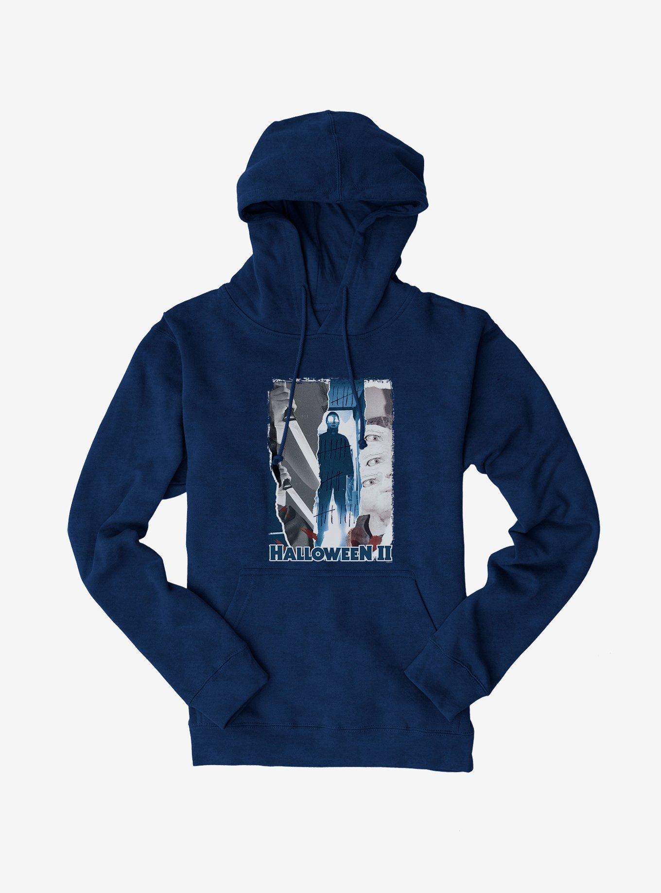 THRDLESS Halloween Michael Myers Slasher Panels Hoodie