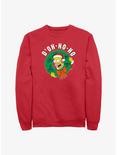 The Simpsons A Homer Christmas Sweatshirt, RED, hi-res