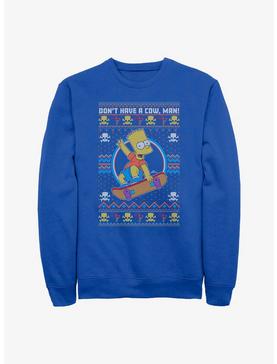 The Simpsons Bart Ugly Christmas Sweatshirt, , hi-res