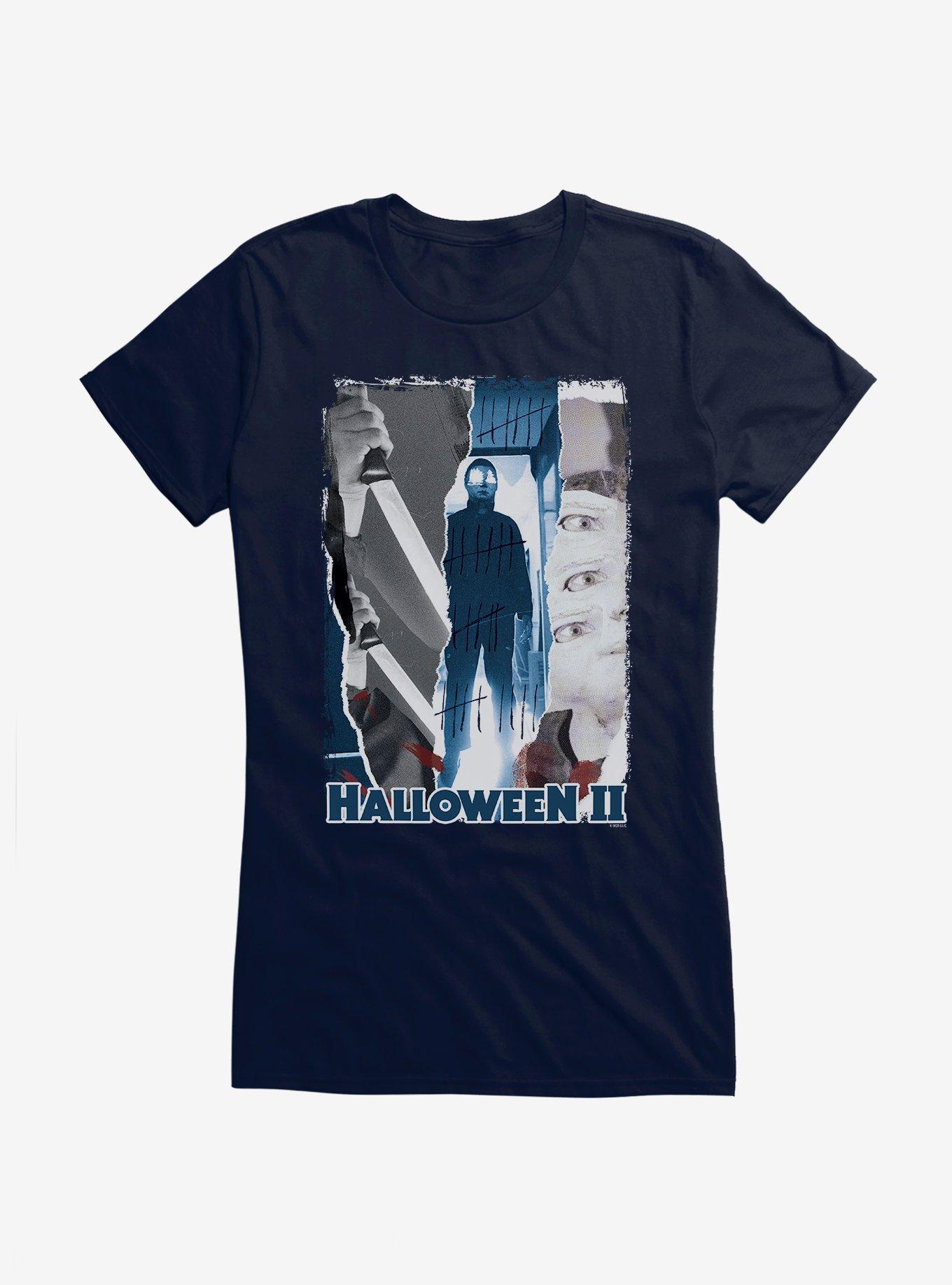 Halloween II Michael Myers Slasher Panels Girls T-Shirt, , hi-res