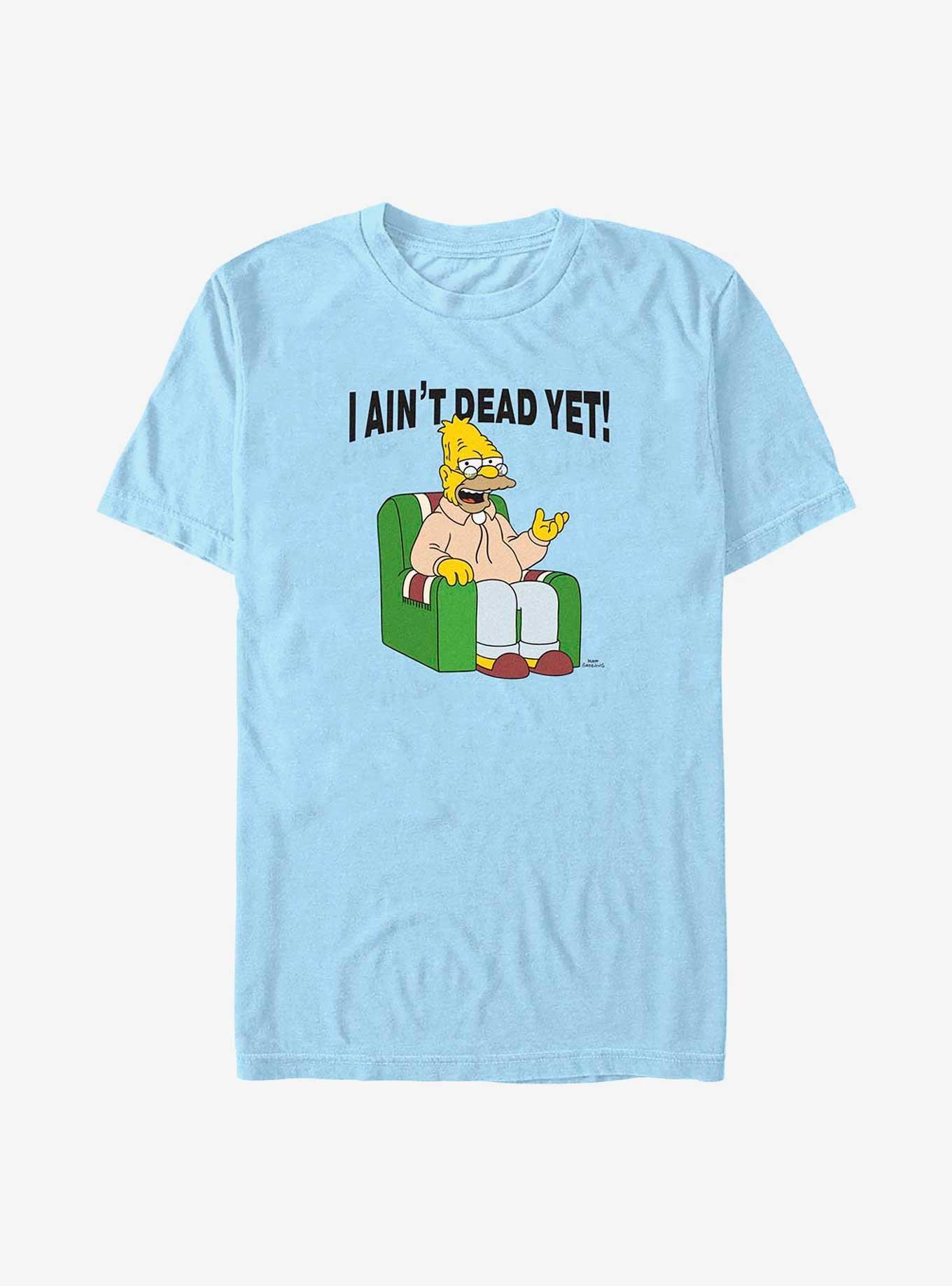 The Simpsons Grandpa Ain't Dead Yet T-Shirt, , hi-res