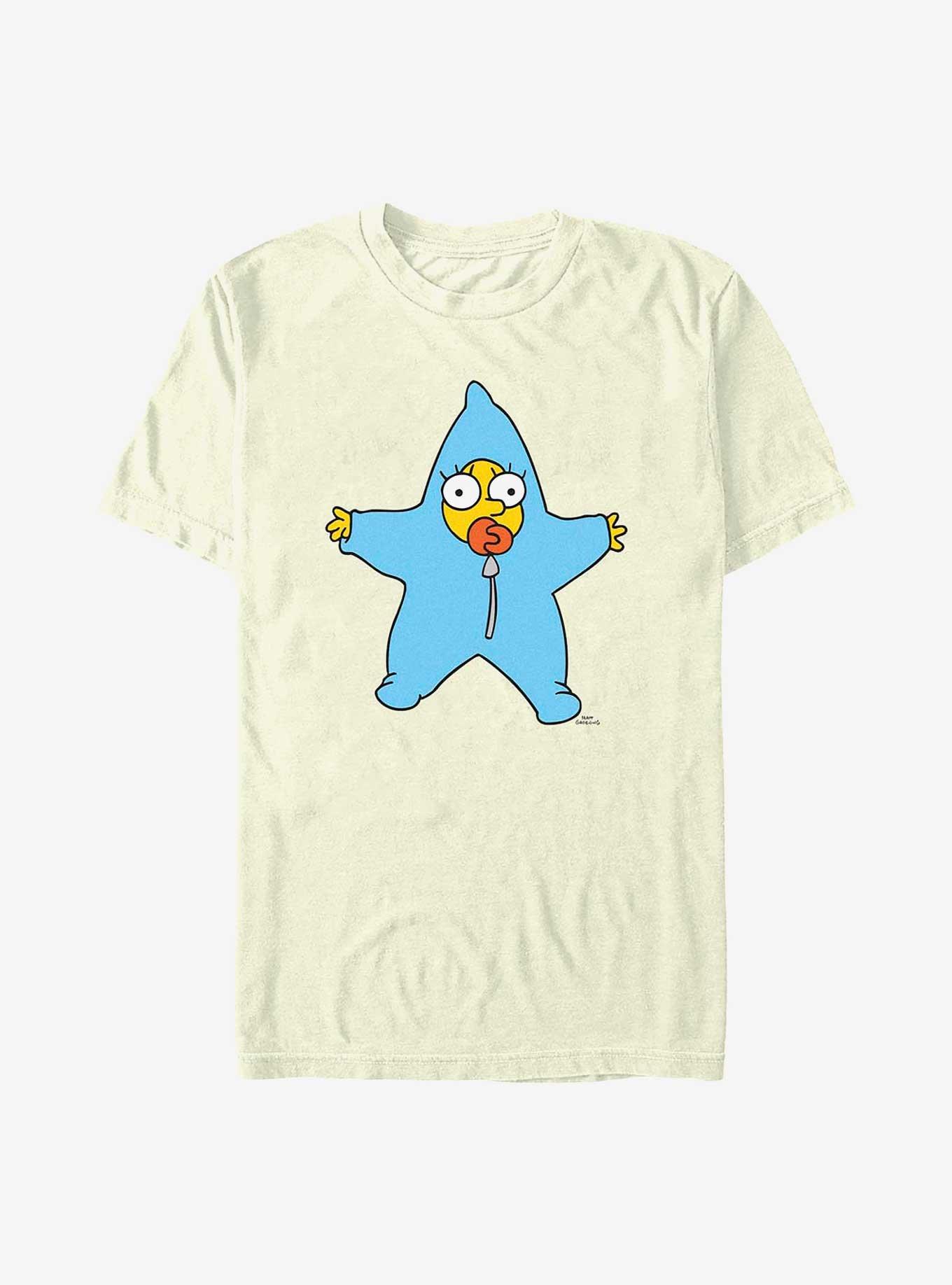 The Simpsons Maggie Snow Suit T-Shirt, NATURAL, hi-res