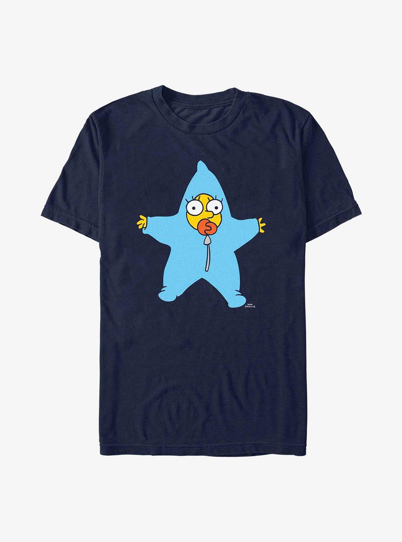 The Simpsons Maggie Snow Suit T-Shirt, NAVY, hi-res