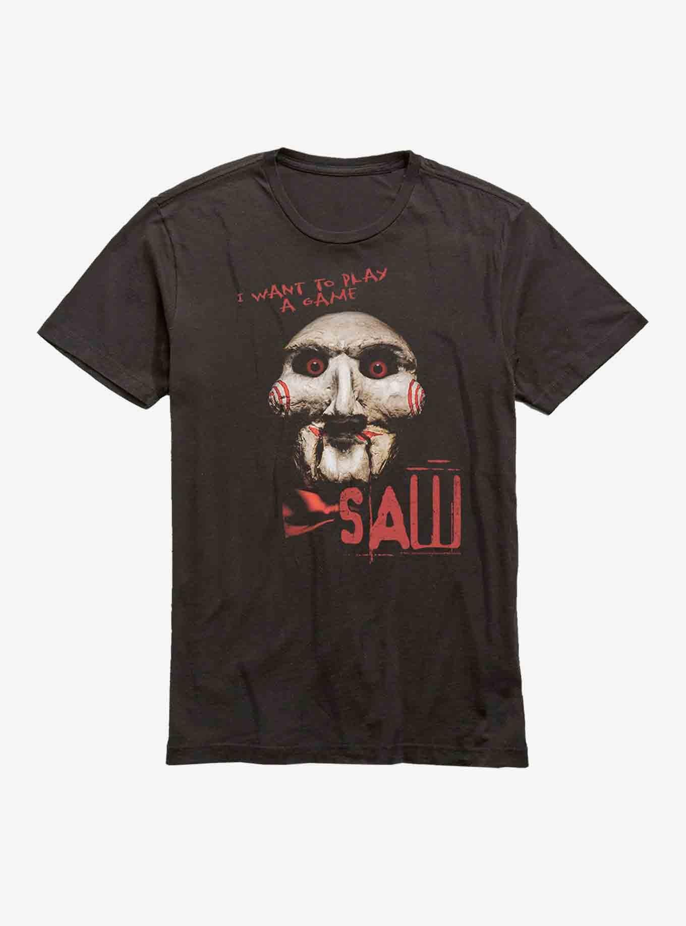 Plus Size Saw I Want To Play T-Shirt, , hi-res