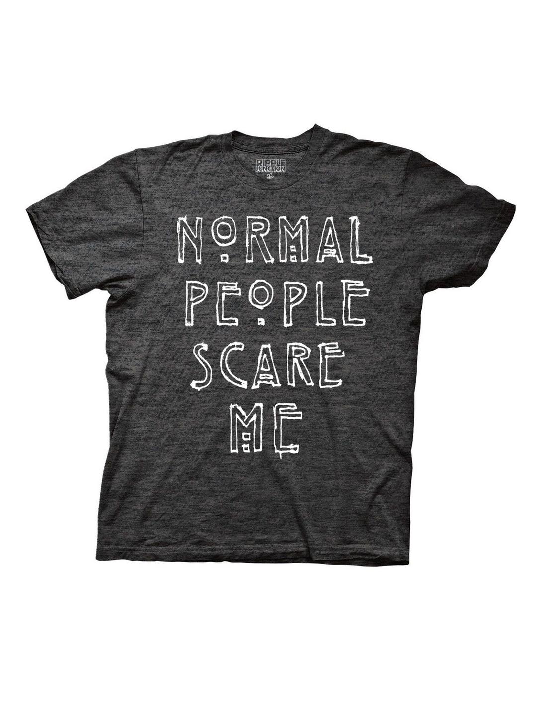 American Horror Story Normal People Scare Me T-Shirt, BLACK, hi-res
