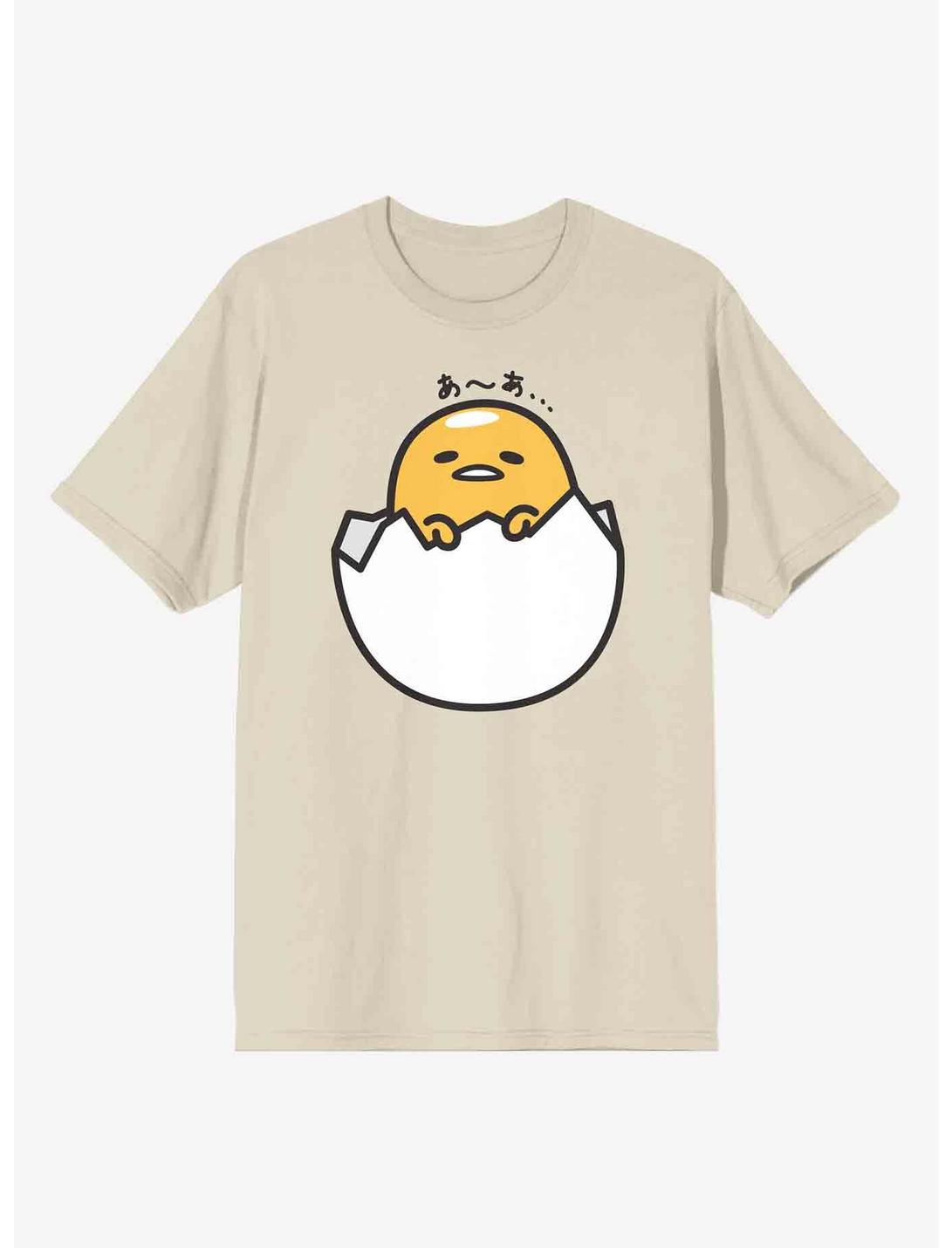 Gudetama Eggshell T-Shirt, BEIGE, hi-res