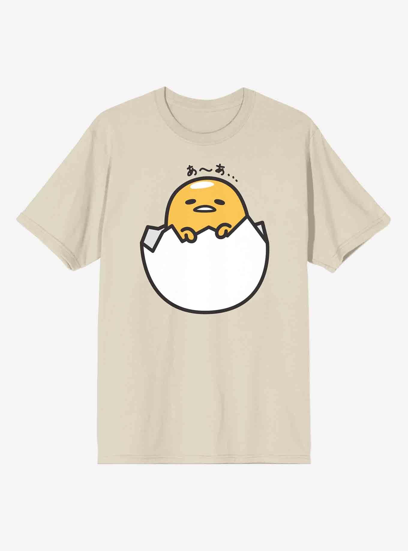 Gudetama Eggshell T-Shirt, BEIGE, hi-res