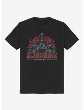 Scorpions Roses Boyfriend Fit Girls T-Shirt, , hi-res