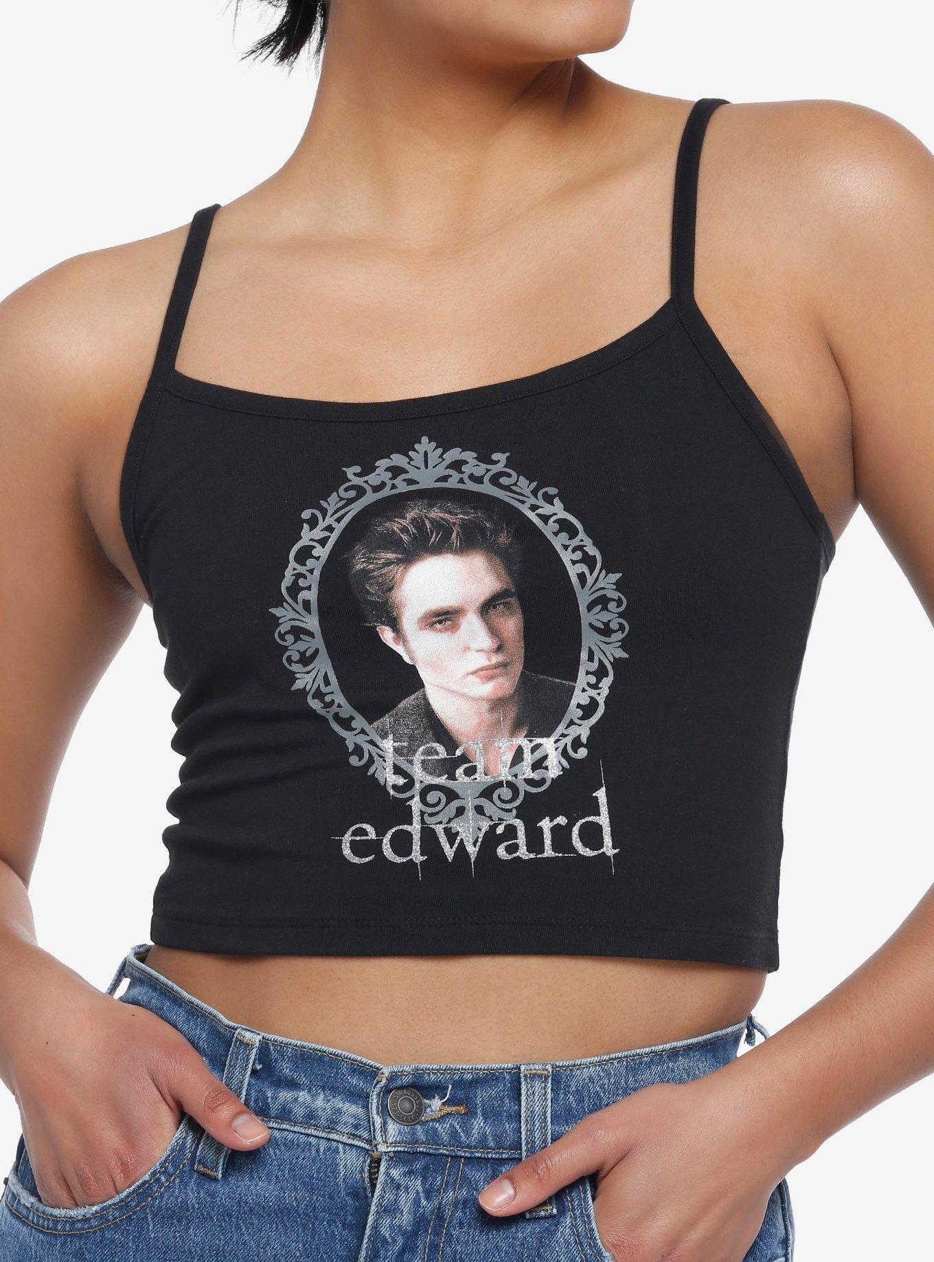 The Twilight Saga Team Edward Girls Crop Cami, MULTI, hi-res