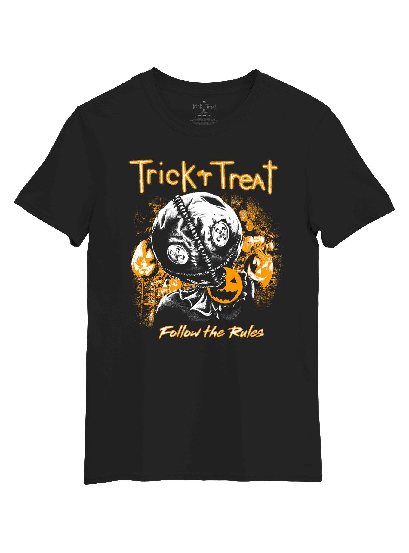 Trick 'R Treat Follow The Rules T-Shirt, BLACK, hi-res