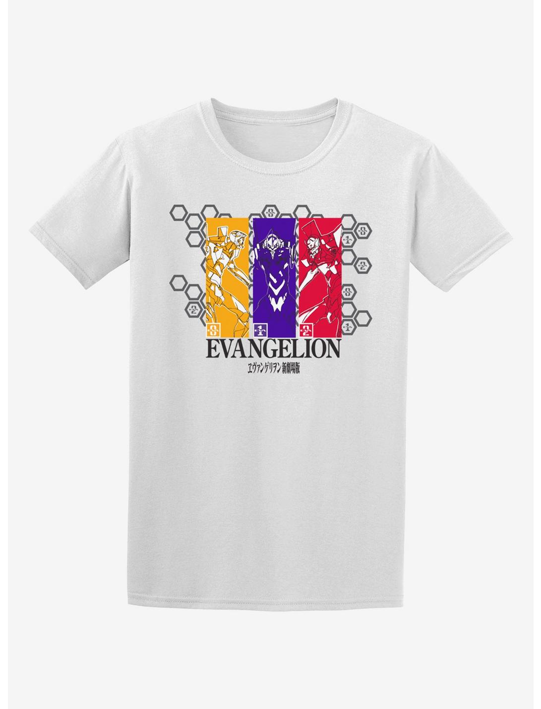 Neon Genesis Evangelion EVA Units Tonal T-Shirt, MULTI, hi-res