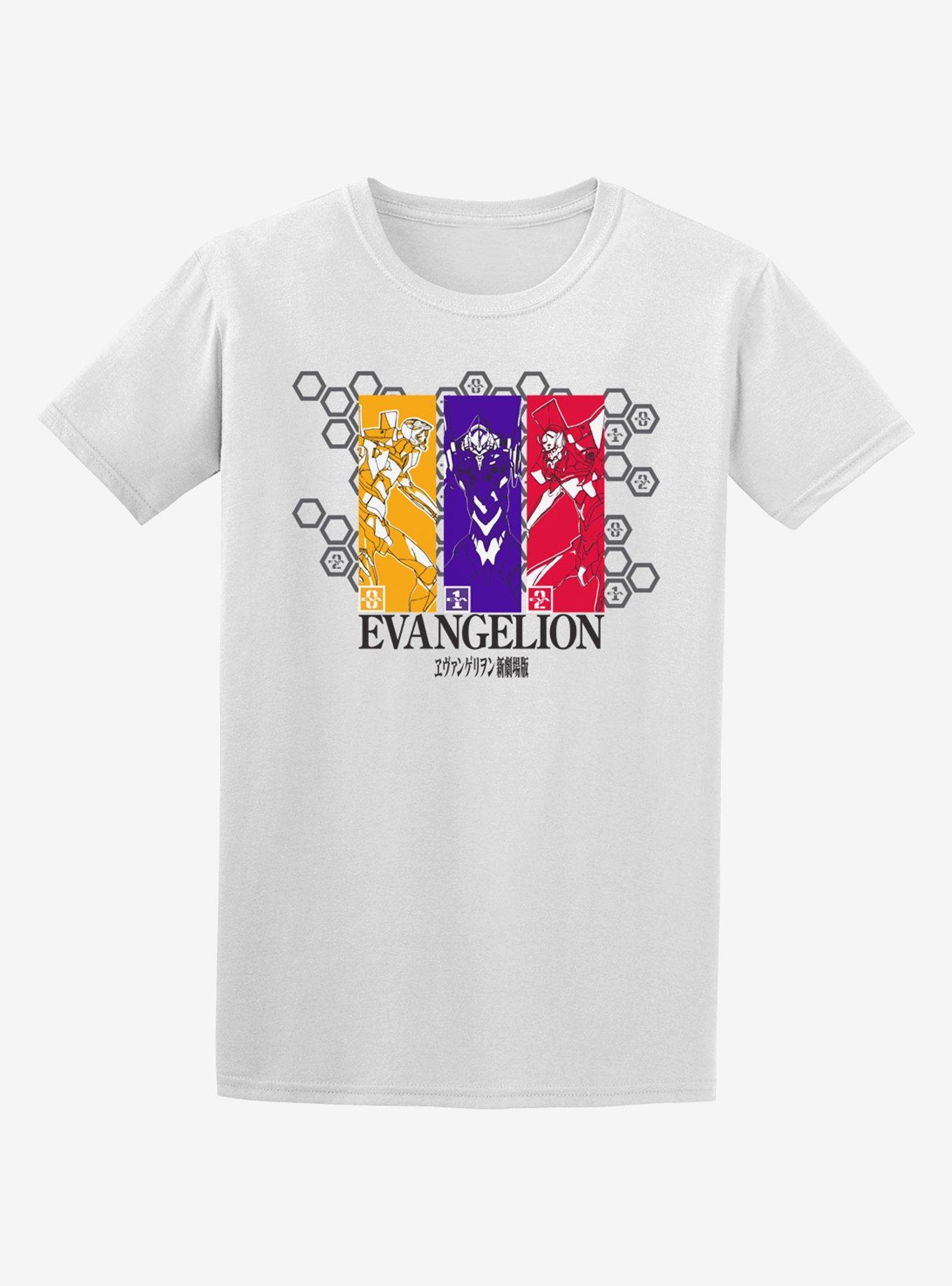 Neon Genesis Evangelion EVA Units Tonal T-Shirt, MULTI, hi-res