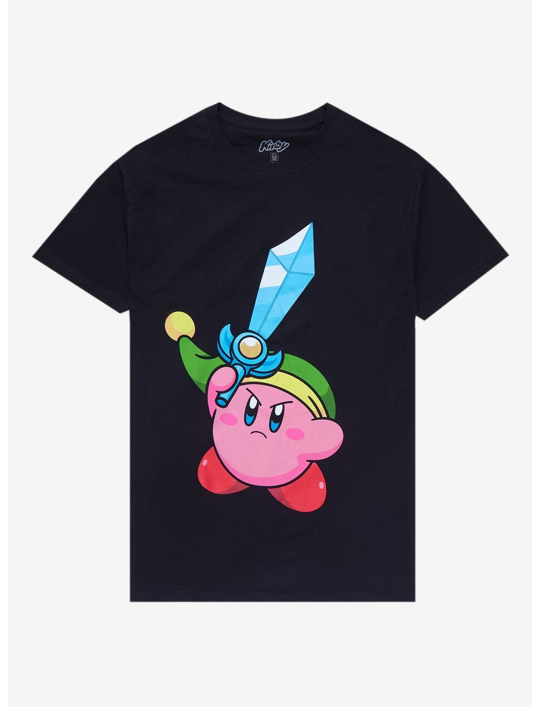 Kirby Sword T-Shirt, BLACK, hi-res
