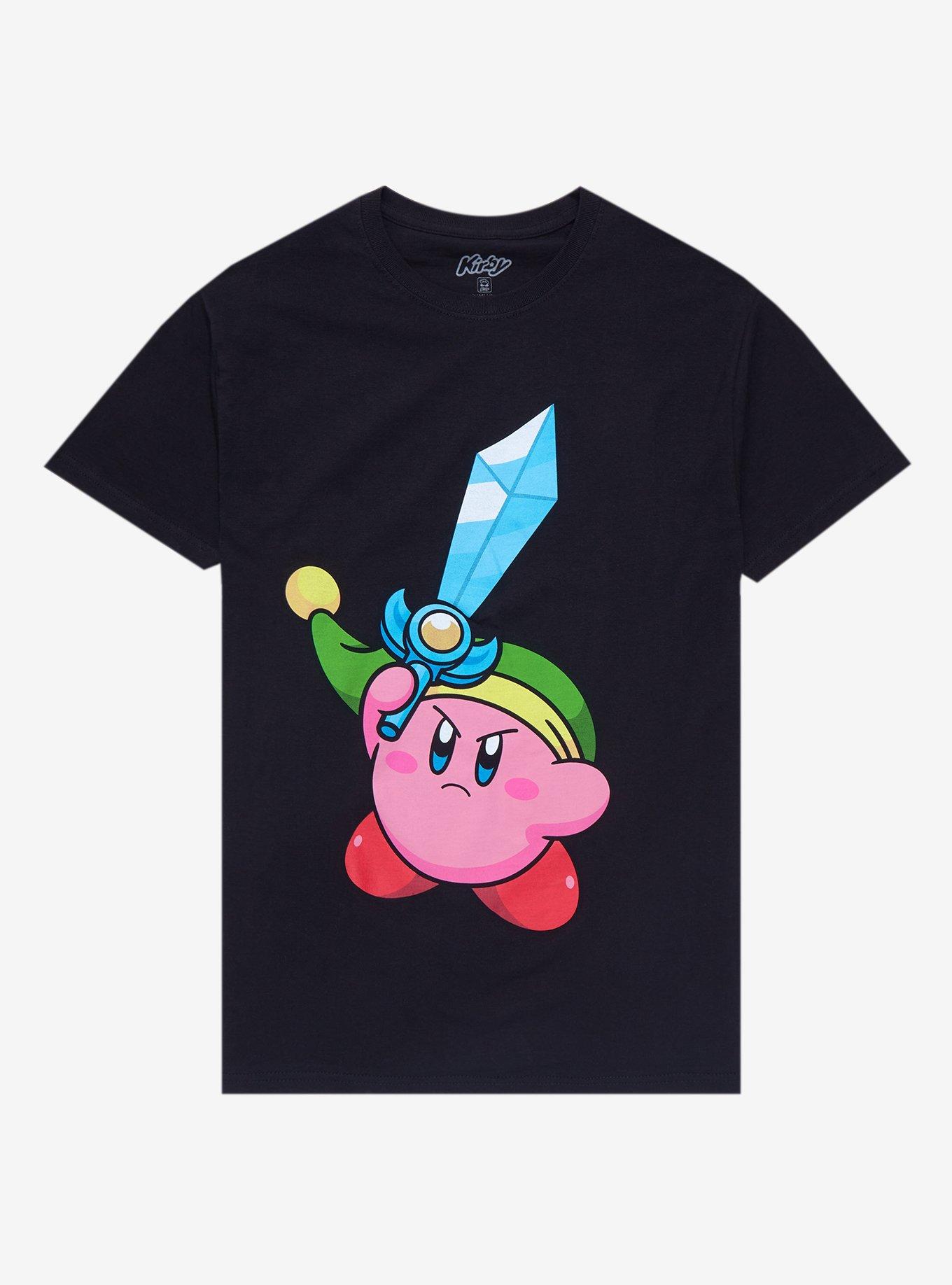 Kirby Sword T-Shirt, BLACK, hi-res