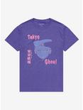 Tokyo Ghoul Ken Kaneki Mask Purple T-Shirt, BLACK, hi-res