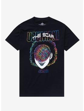 Plus Size Junji Ito Uzumaki The Scar Rainbow T-Shirt, , hi-res
